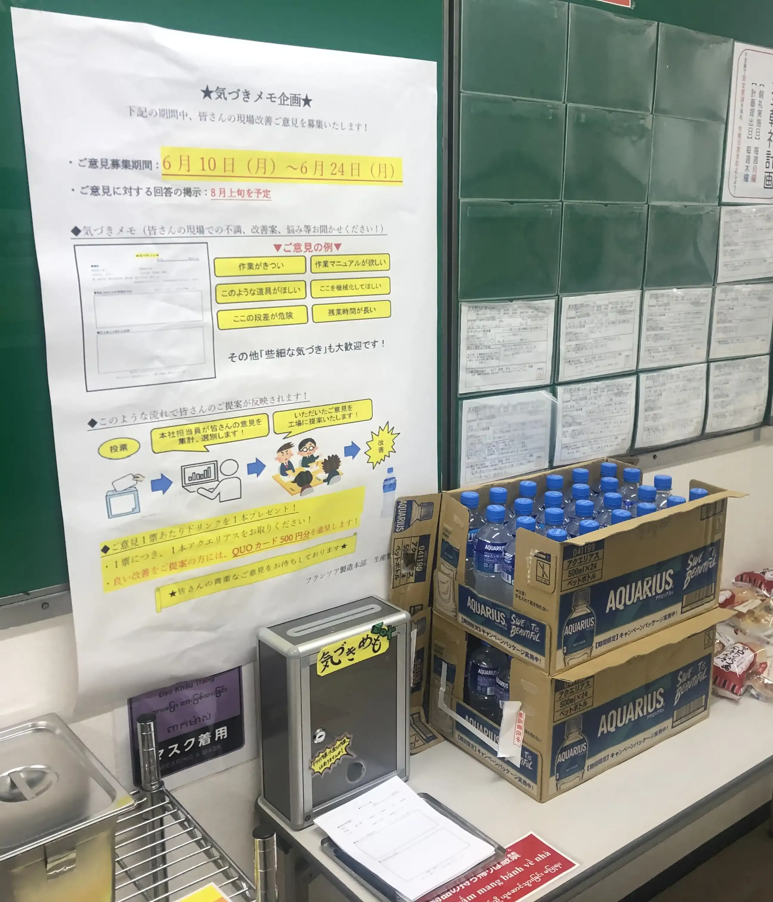 気づきメモの活用